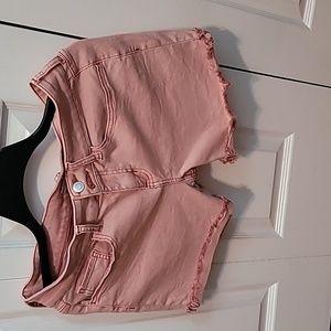 Light pink shorts